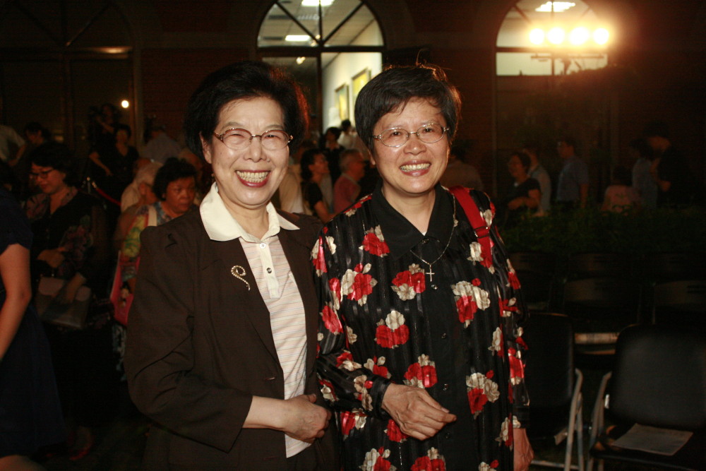 院長與毛院長夫人合影